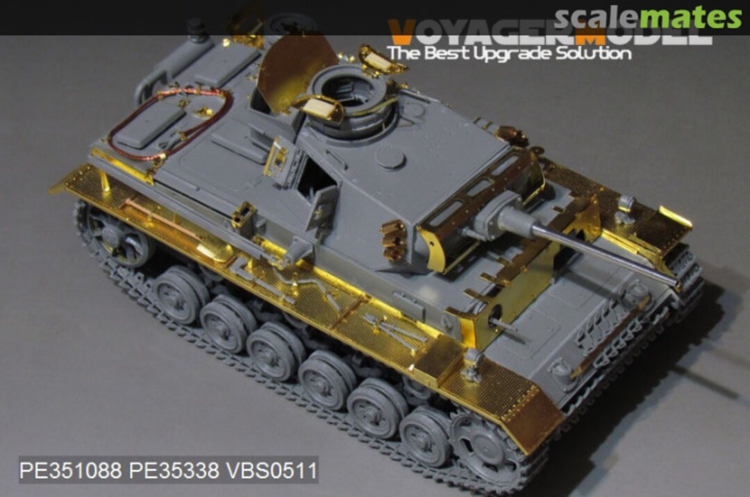 Boxart Pz.KPfw.III Ausf.M basic PE351088 Voyager Model