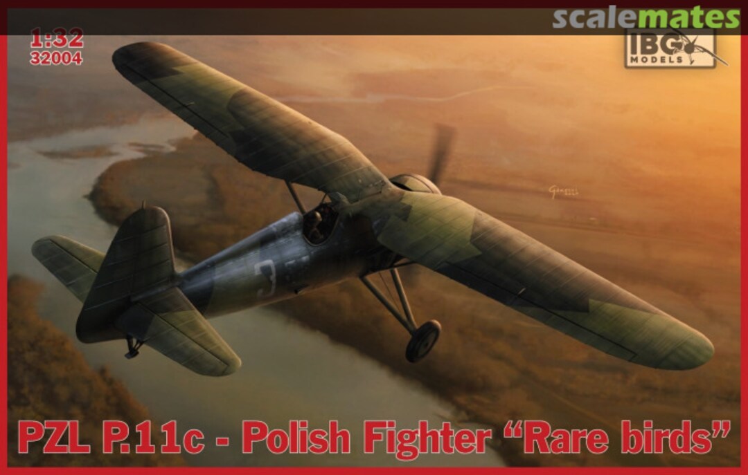 Boxart PZL P.11c 32004 IBG Models