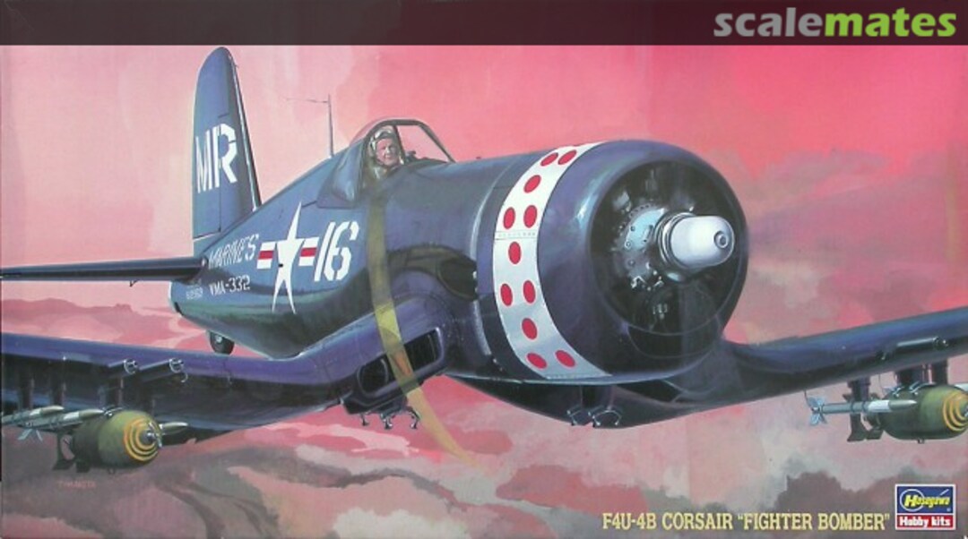 Boxart F4U-4B Corsair "Fighter Bomber" 51595 Hasegawa