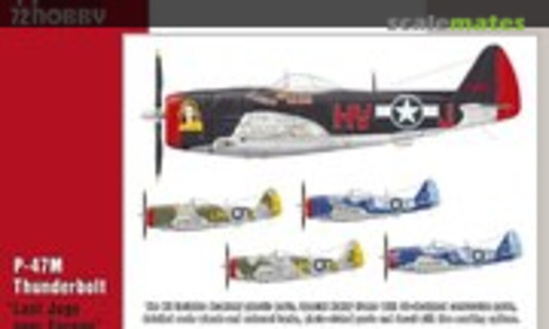 1:72 P-47M Thunderbolt &quot;Last Jugs Over Europe&quot; (Special Hobby SH72324)