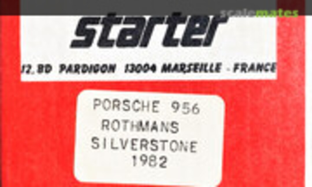 1:43 Porsche 956 &quot;Rothmans&quot; (Starter none)