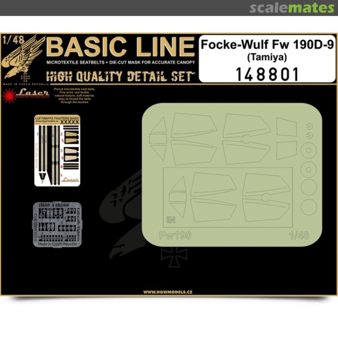 Boxart Focke-Wulf Fw 190D-9 - Basic Line - Tamiya - 148801 HGW Models