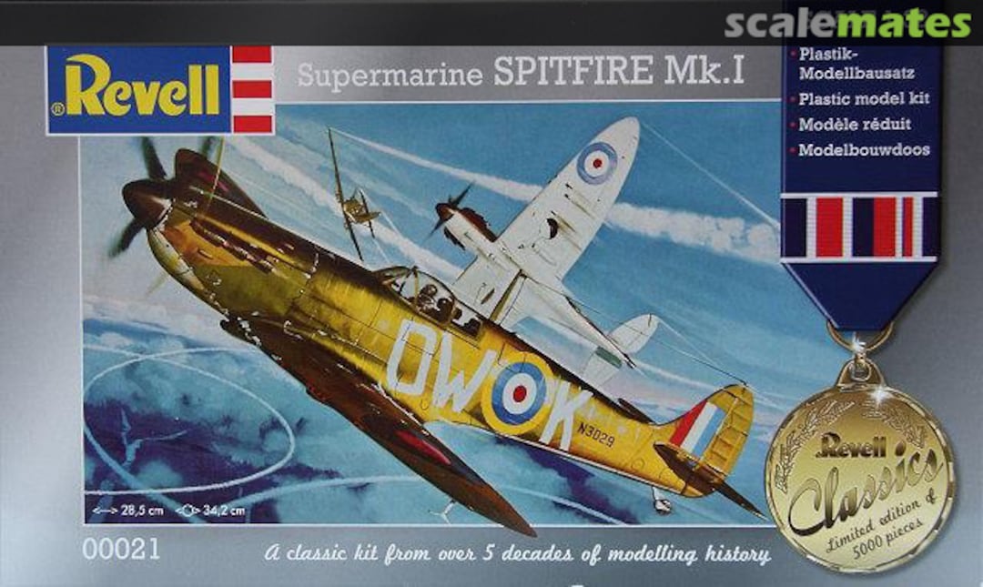 Boxart Supermarine Spitfire Mk.I 00021 Revell