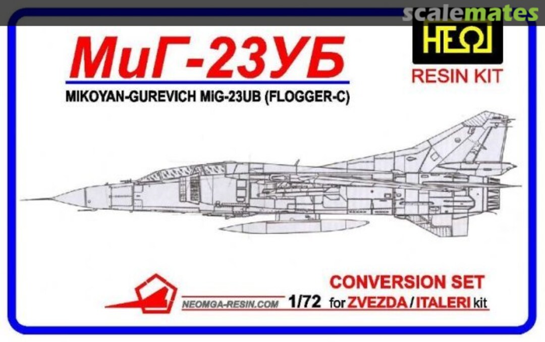 Boxart MiG-23 UB Conversion Set C87 NeOmega