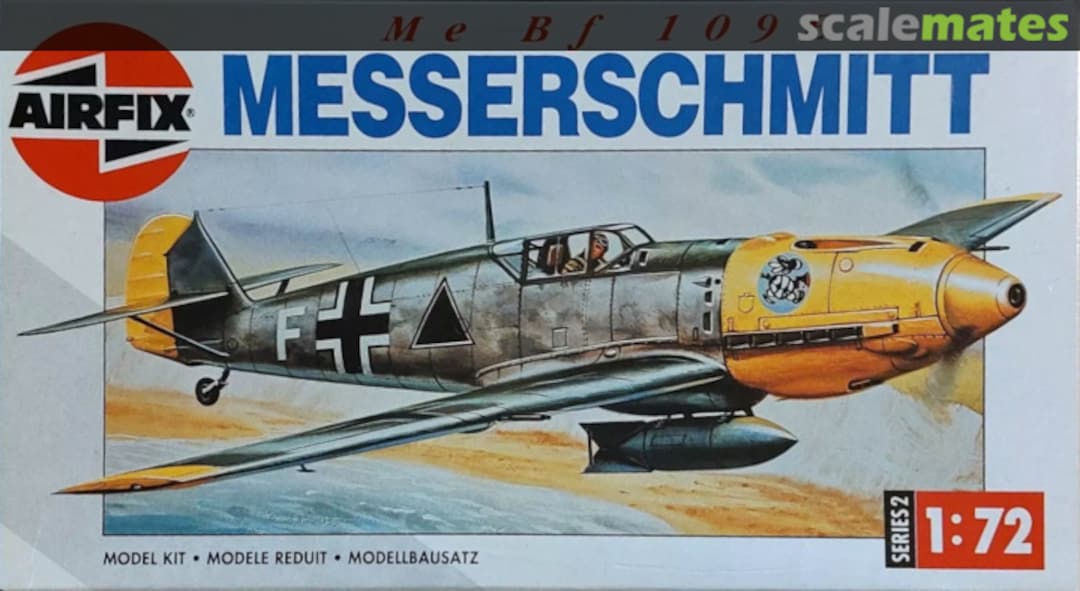 Boxart Me Bf 109E 02048 Airfix