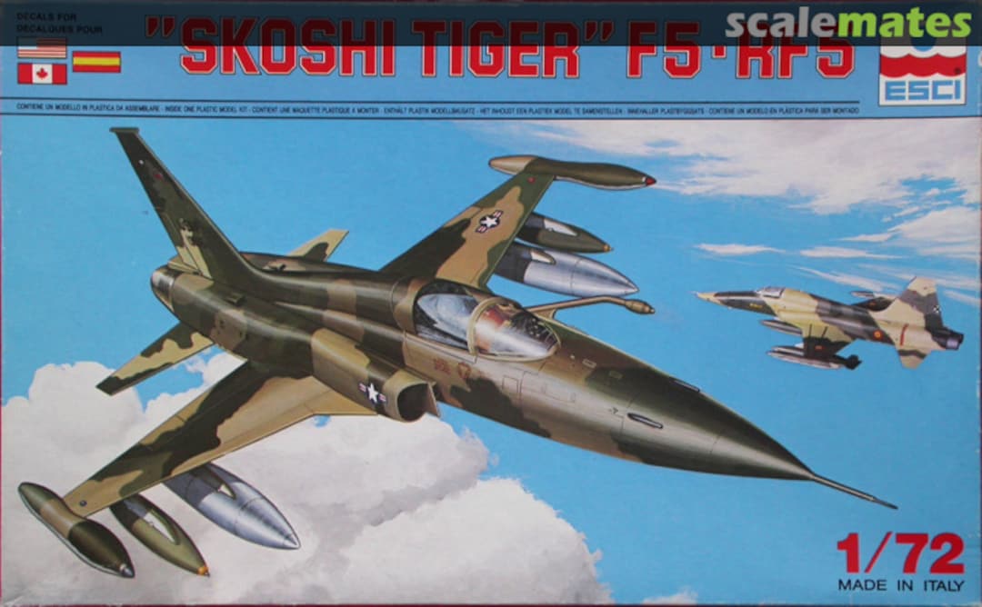 Boxart "Skoshi Tiger" F5 - RF5 9038 ESCI