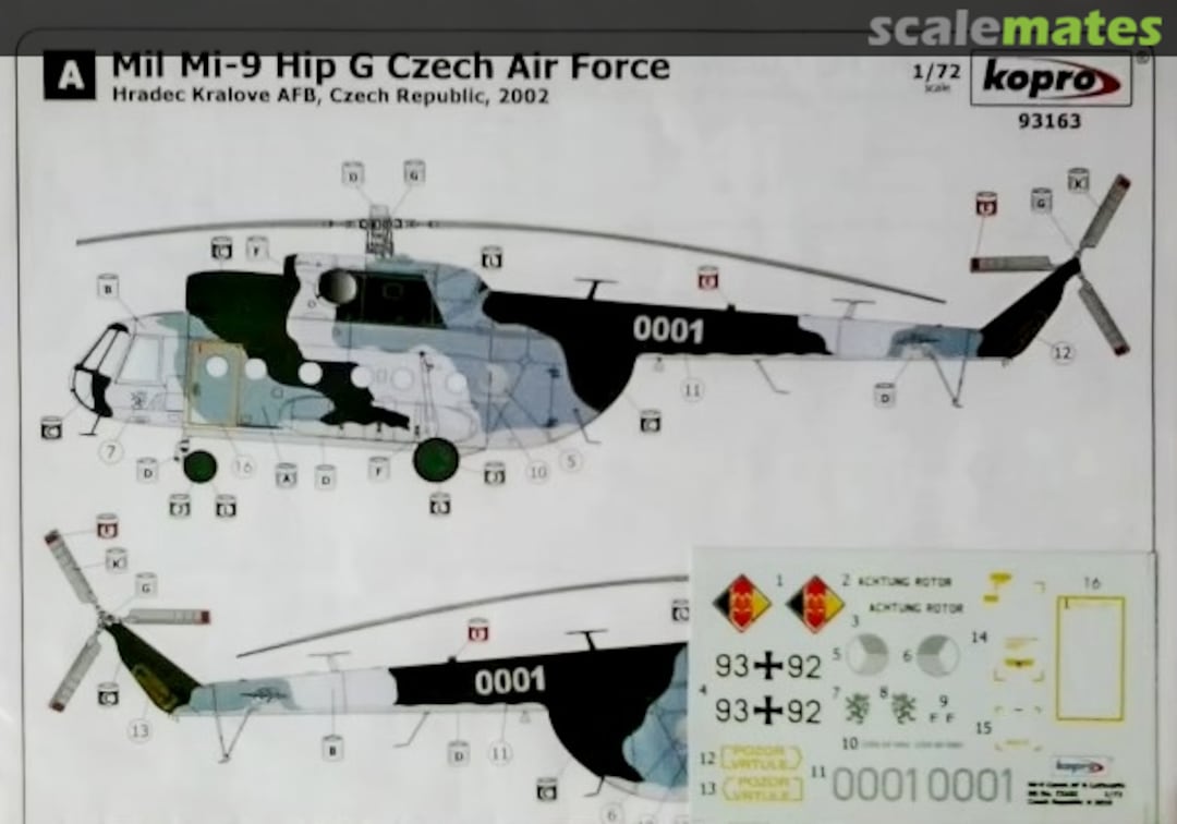 Boxart Mil Mi-9 Hip G 93163 Kopro