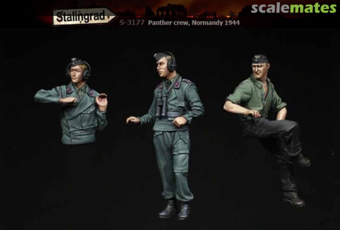 Boxart Panther Crew, Normandy 1944 S-3177 Stalingrad