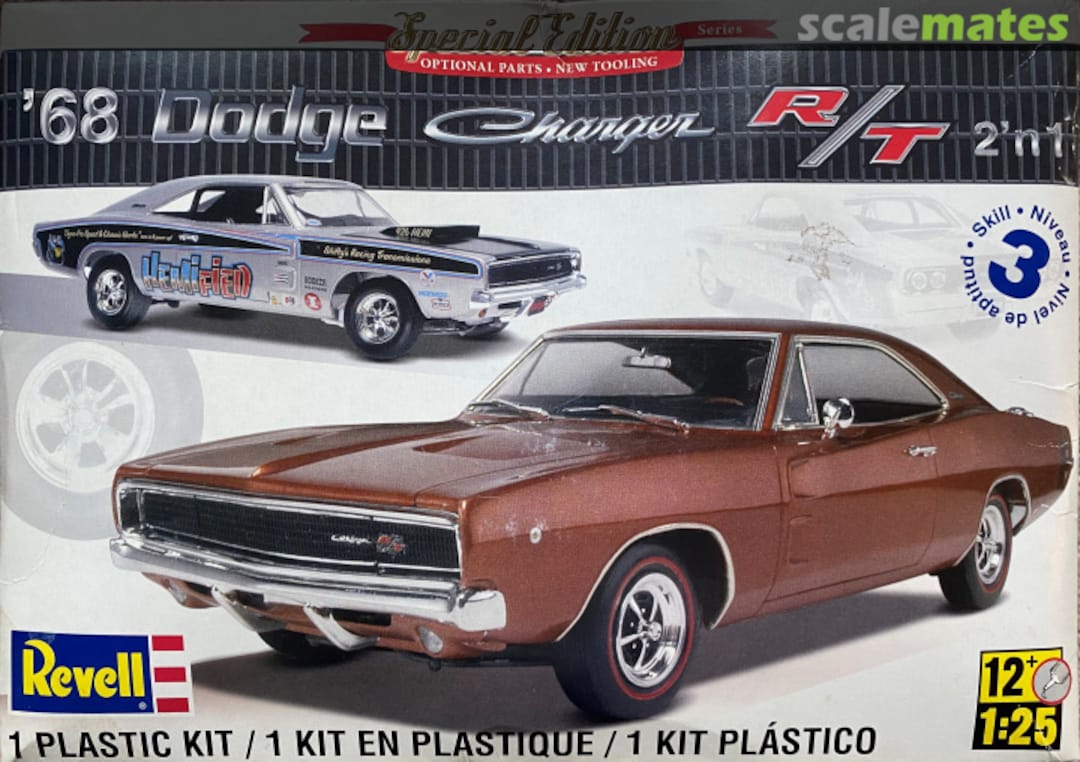 Boxart '68 Dodge Charger R/T 85-4202 Revell