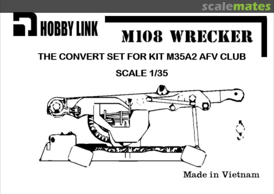 Boxart M108 Wrecker conversion set  Hobby Link