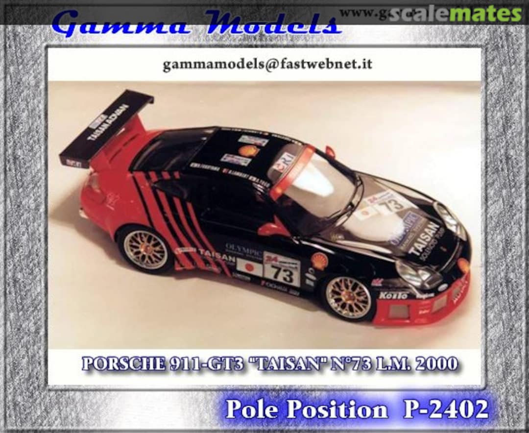 Boxart Porsche 911 GT3 R "Taisan" Transkit P2402 Pole Position