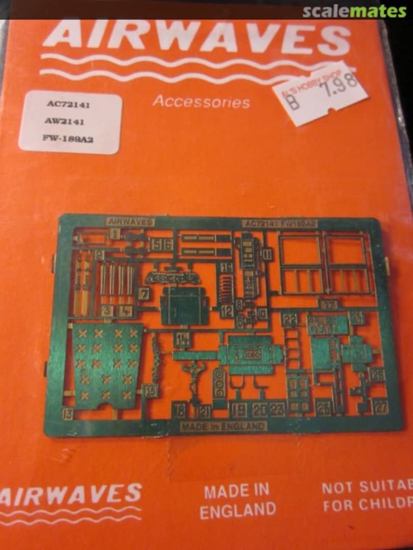 Boxart FW-189A2 AC72141 Airwaves