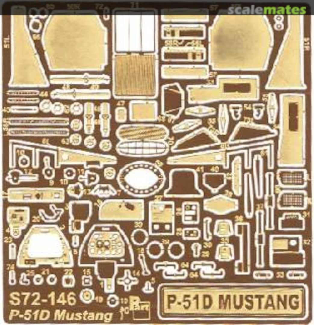 Boxart P-51D Mustang S72-146 Part