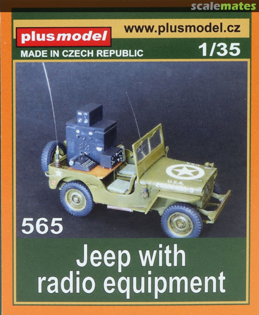 Boxart Jeep with Radio Equipment 565 PlusModel