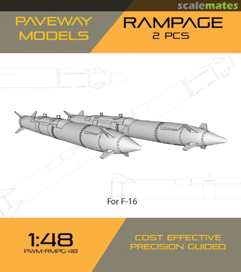 Boxart Rampage PWM-RMPG-48 Paveway Models