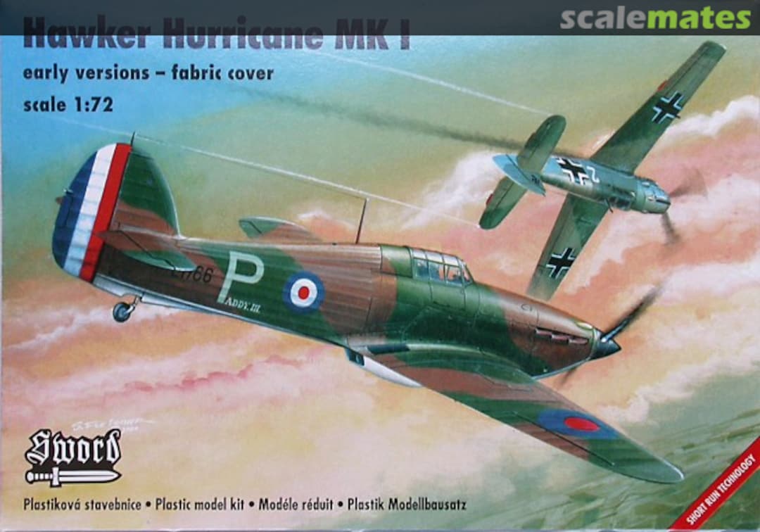 Boxart Hawker Hurricane Mk I SW 72012 Sword