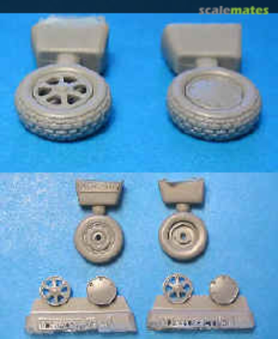 Boxart FM-2 Wildcat wheels Block Tread VDS48030 Vector