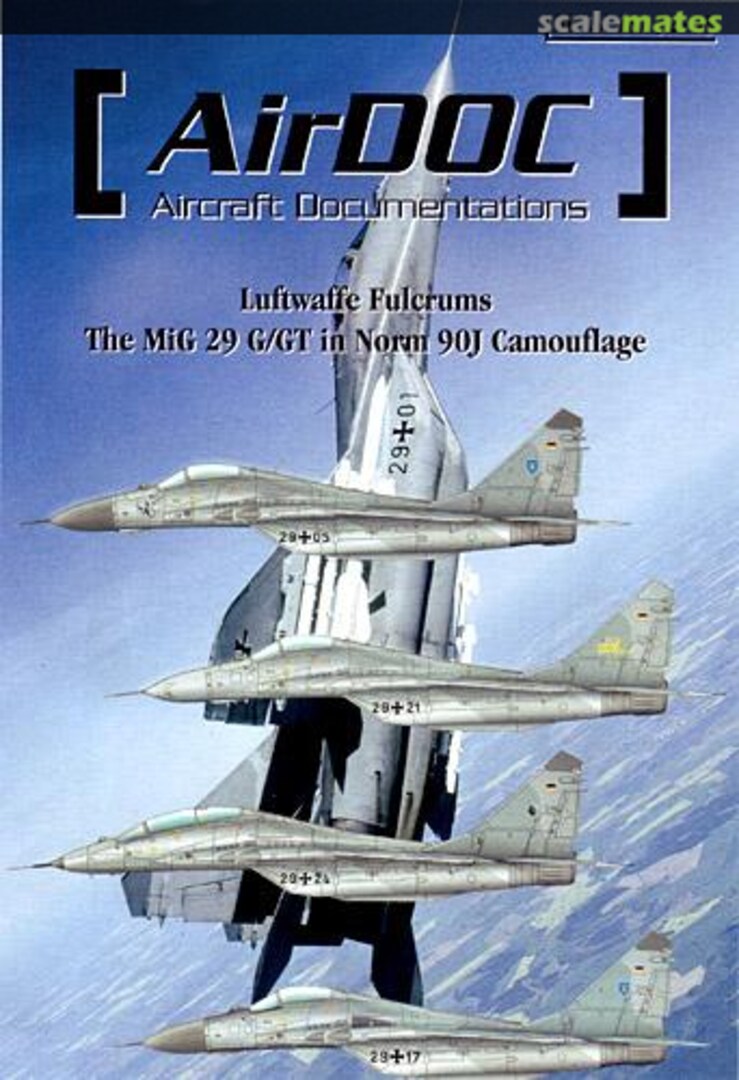 Boxart Luftwaffe Fulcrums The MiG 29 G/GT in Norm 90J M72-05 AirDOC