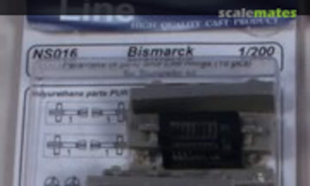 1:200 Bismarck Paravane &amp; Life Rings, 8 pcs. &amp; 10 pcs. (CMK NS016)