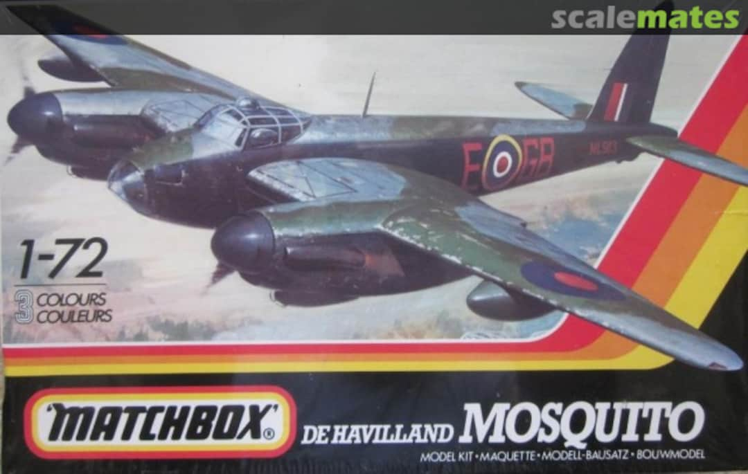 Boxart De Havilland Mosquito 40116 Matchbox