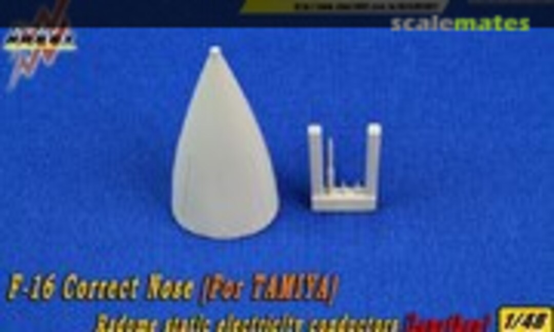 1:48 F-16 Correct Nose R.S.E.C. lengthen (Kasl Hobby K48074)