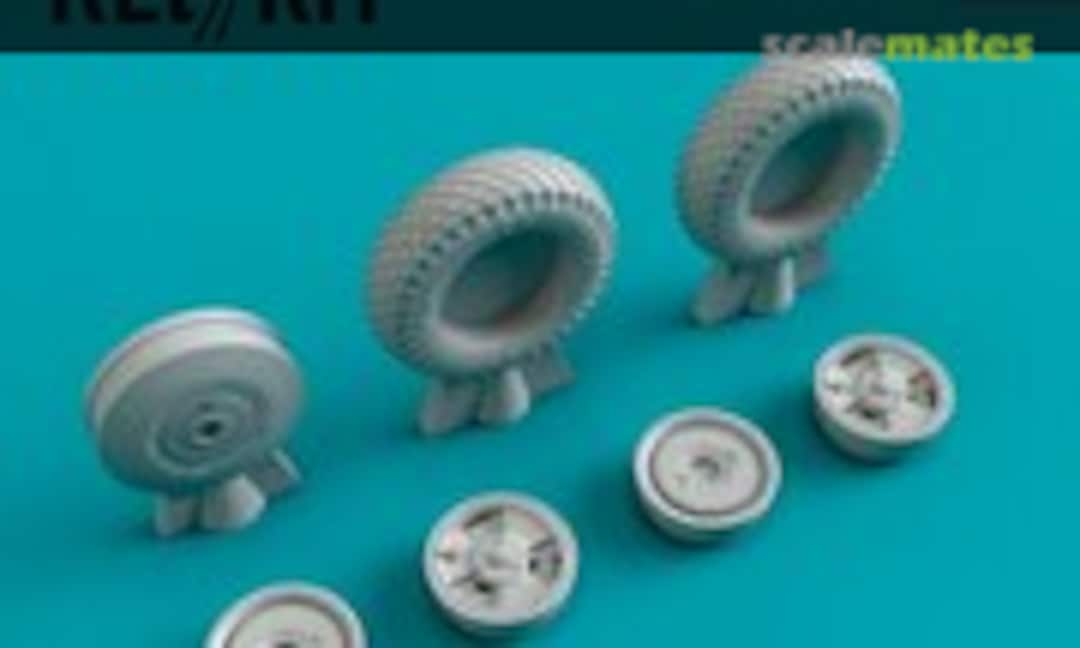 1:48 DH.100 Vampire wheels set (Type 1) (ResKit RS48-0249)