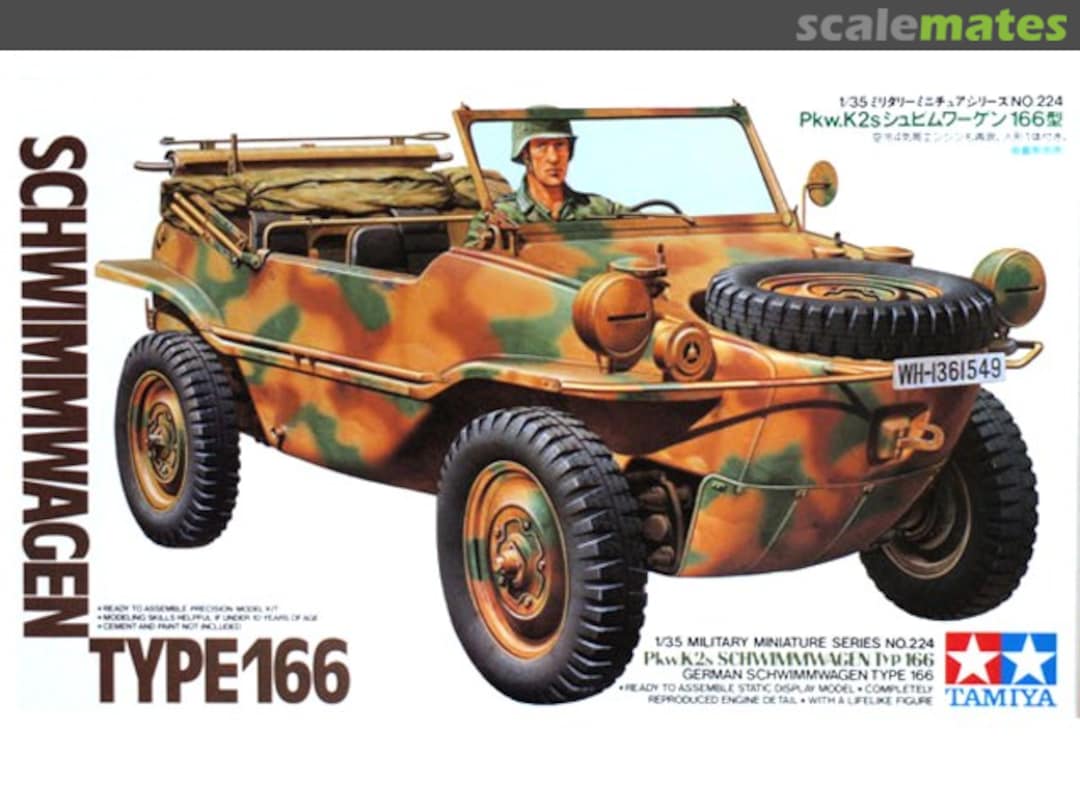 Boxart Schwimmwagen Type 166 35224 Tamiya