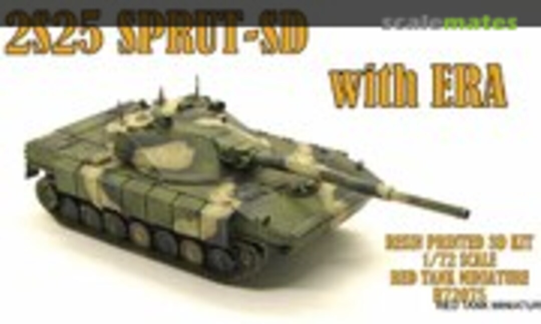 1:72 2S25 Sprut-SD with ERA (Red Tank Miniature R72075)