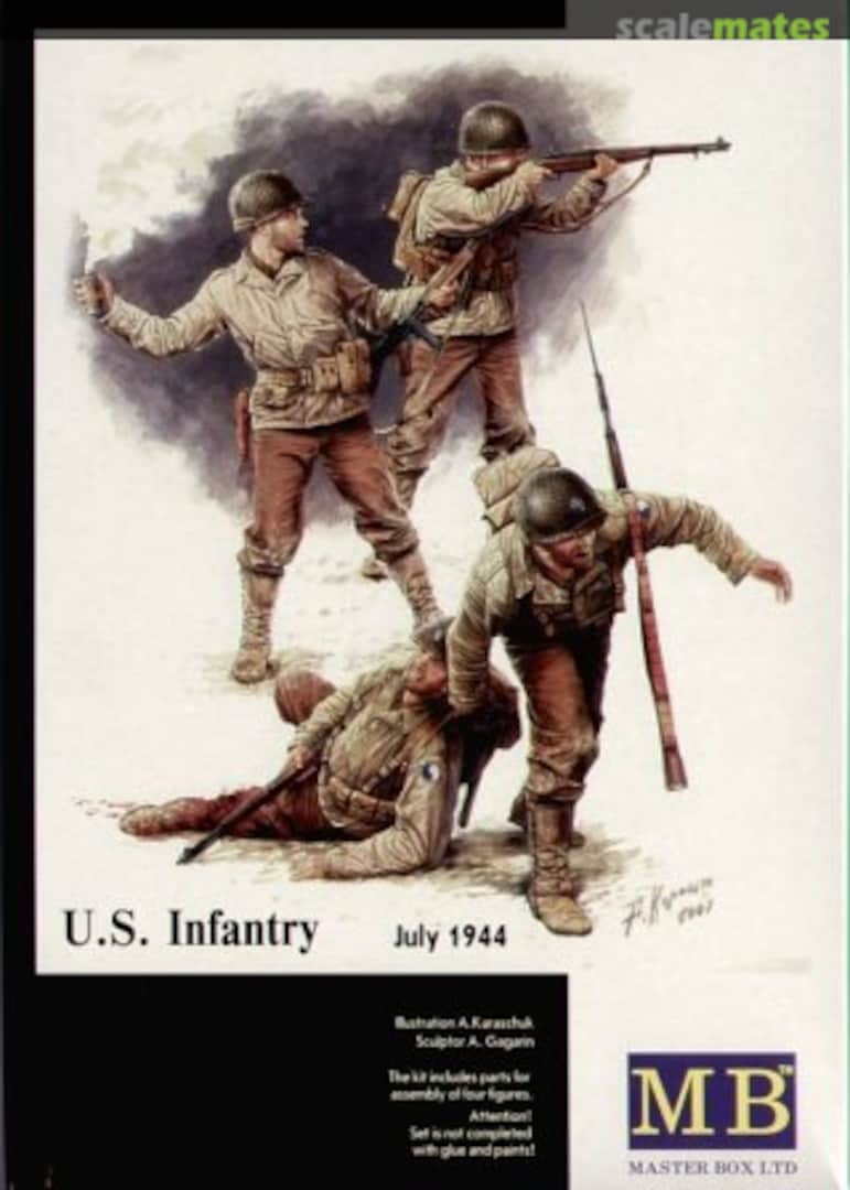 Boxart U.S. Infantry MB3521 Master Box