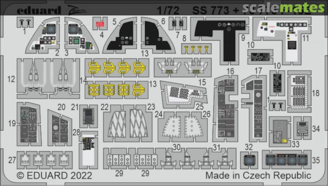 Boxart F-15E ZOOM SS773 Eduard