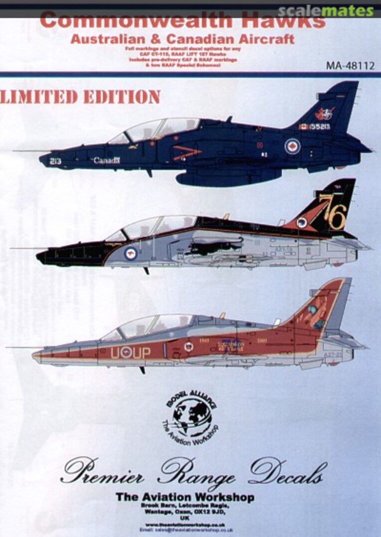 Boxart Commonwealth Hawks MA-48112 Model Alliance