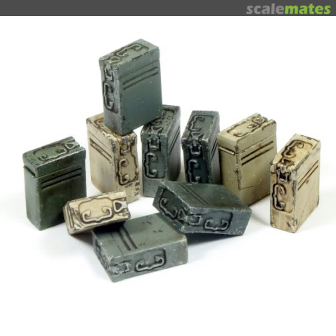 Boxart Ammunition Boxes for 20mm Flak 35-0067 Add On parts