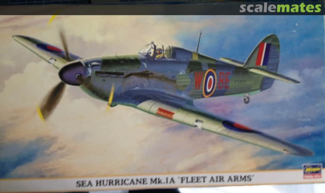 Boxart Sea Hurricane Mk.IA `Fleet Air Arms´ 09366 Hasegawa