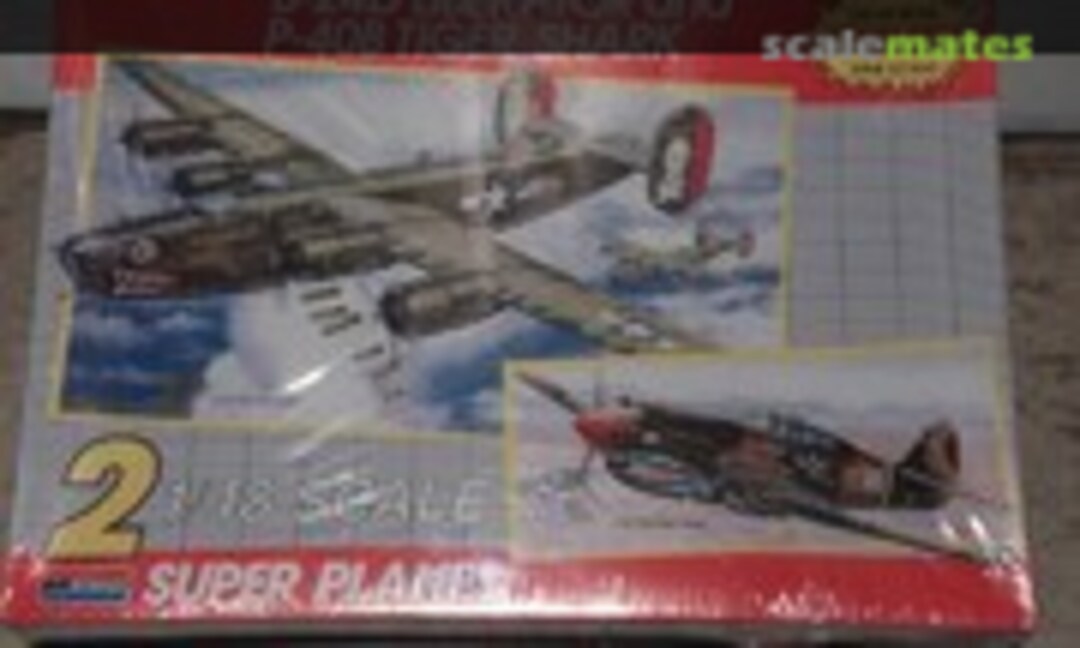 1:48 B-24D Liberator And P-40B Tiger Shark (Monogram 6144)