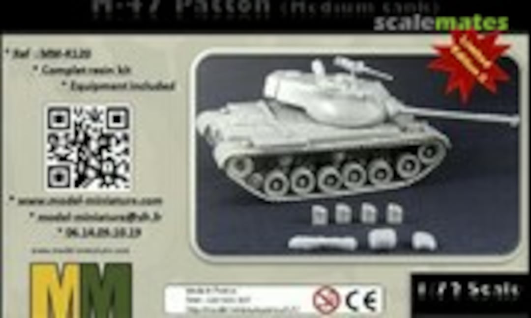 1:72 M-47 Patton (Model Miniature MM-R120)