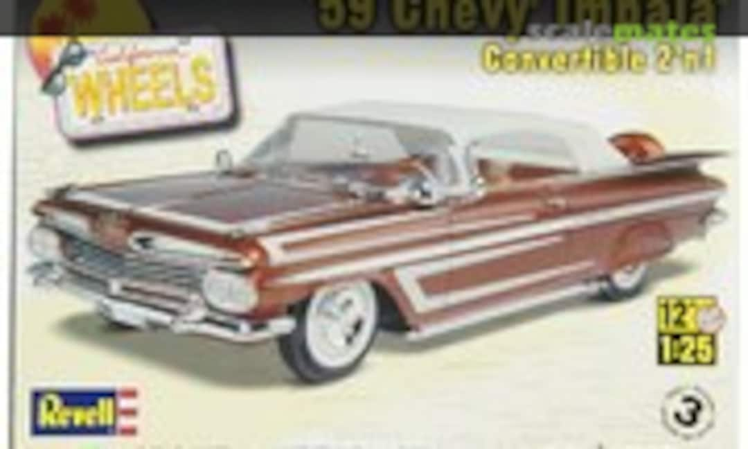 1:25 '59 Chevy Impala Convertible 2 'n 1 (Revell 85-4944)