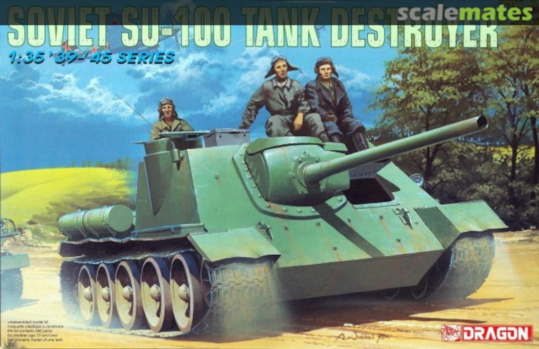 Boxart SU-100 Tank destroyer 6075 Dragon