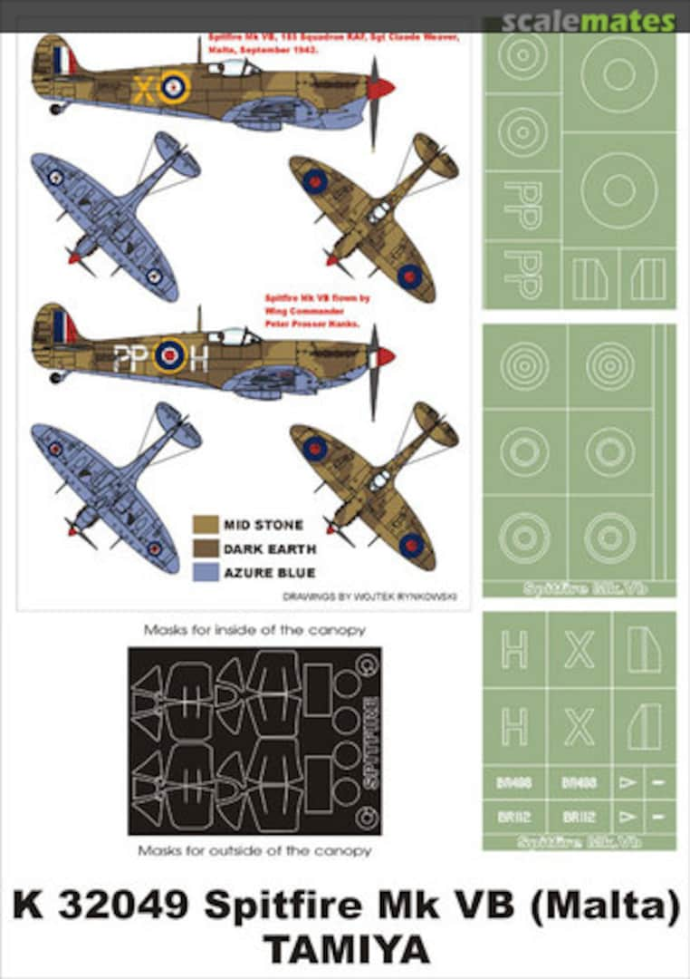 Boxart Spitfire Mk Vb "Malta" K32049 Montex