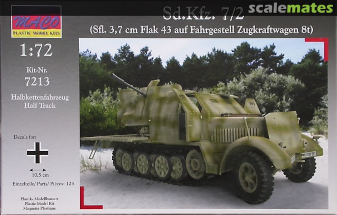 Boxart Sd.Kfz. 7/2 7213 MACO