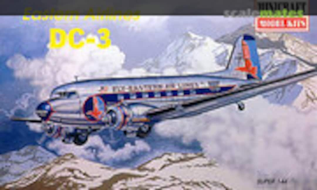 1:144 Eastern Airlines DC-3 (Minicraft Model Kits 14477)