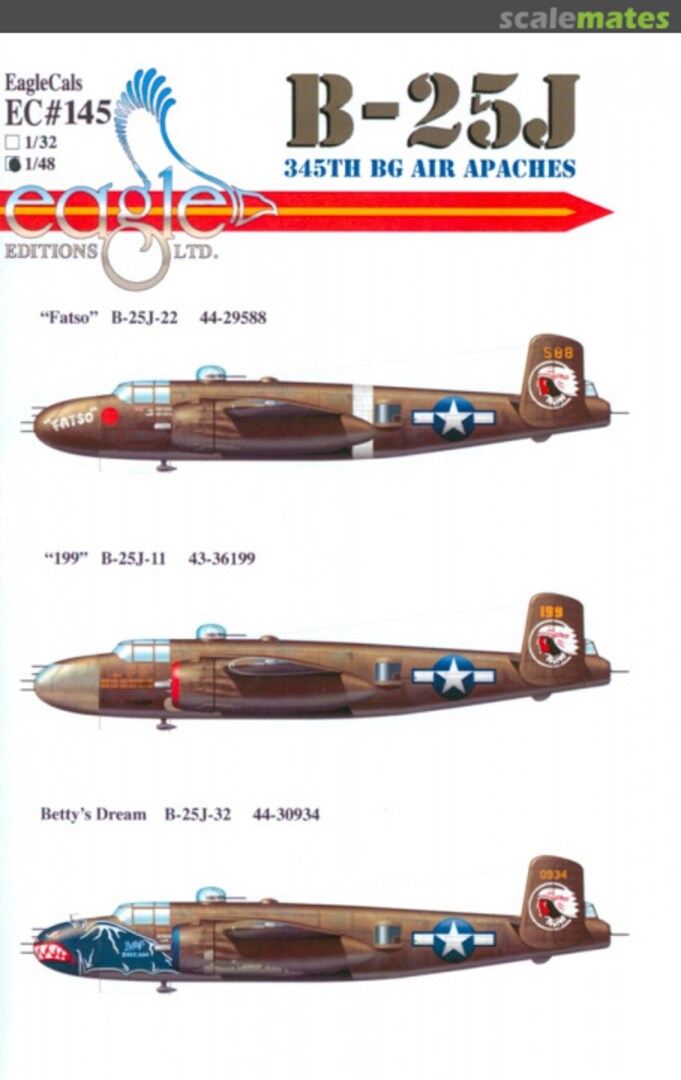 Contents B-25 J EagleCals EC48-145 Eagle Editions