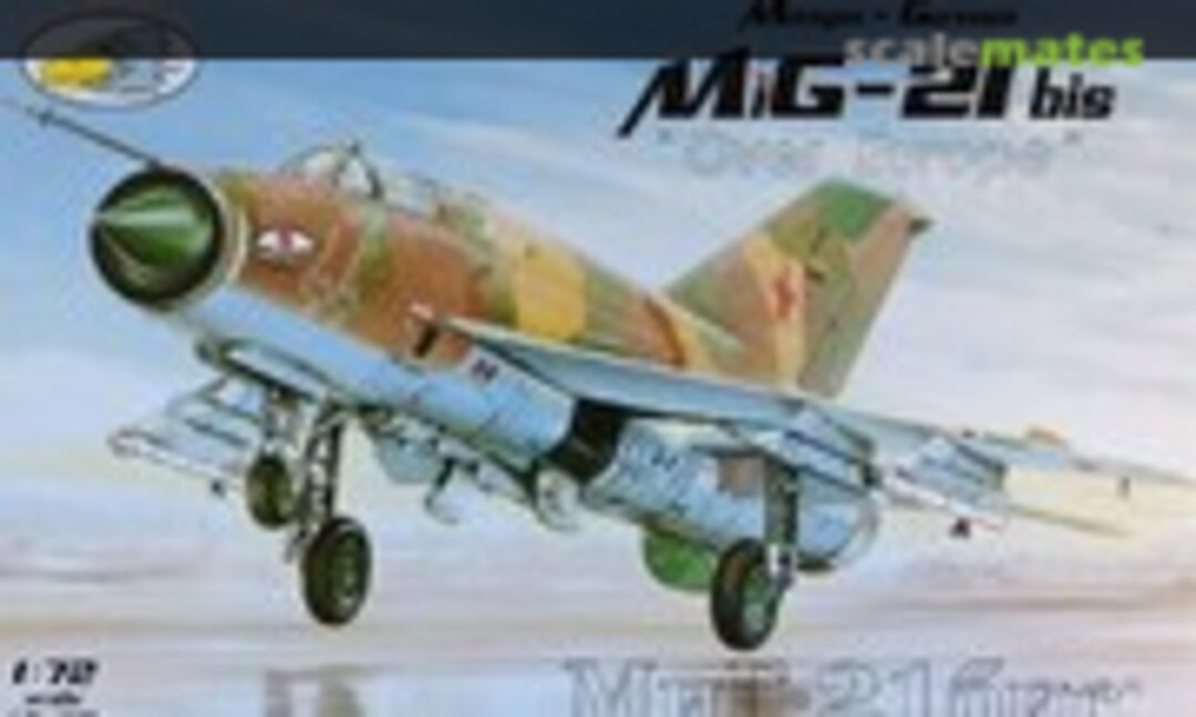 1:72 MiG-21bis &quot;Over Europe&quot; (R.V.Aircraft 72044)