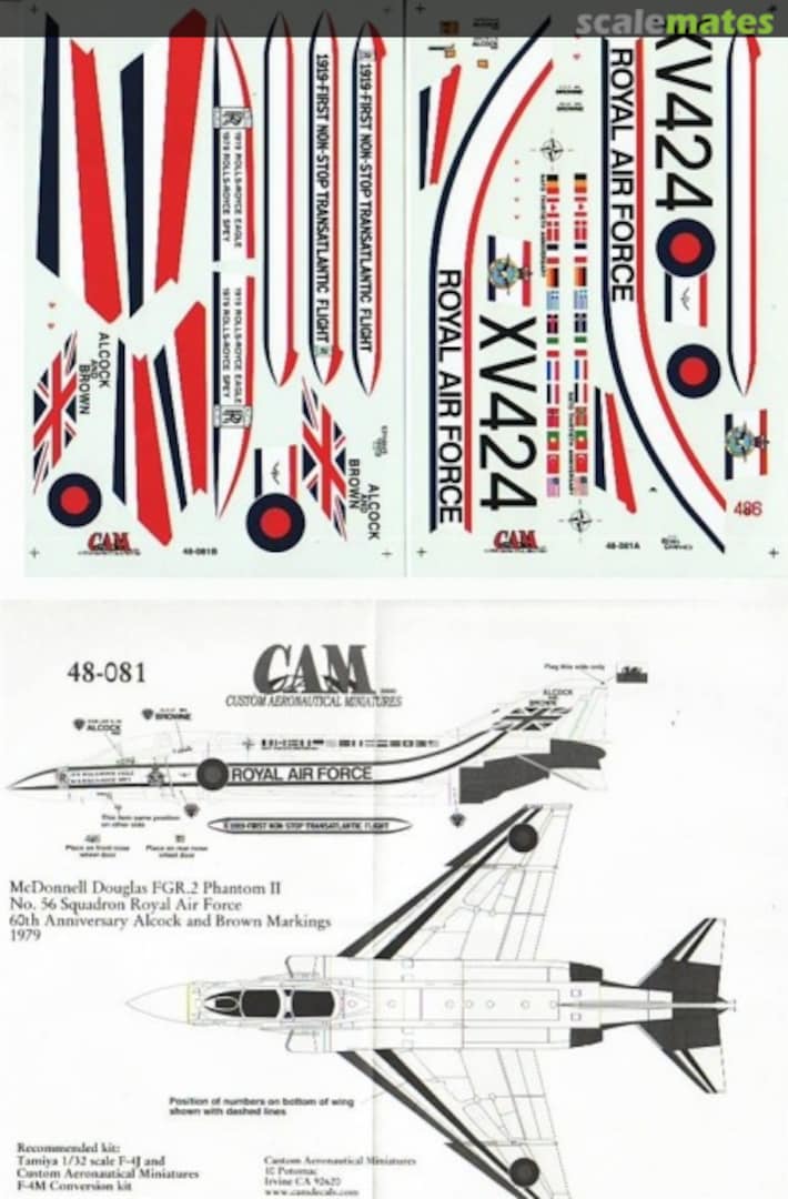 Boxart British Phantom FGR.2 48-081 CAM