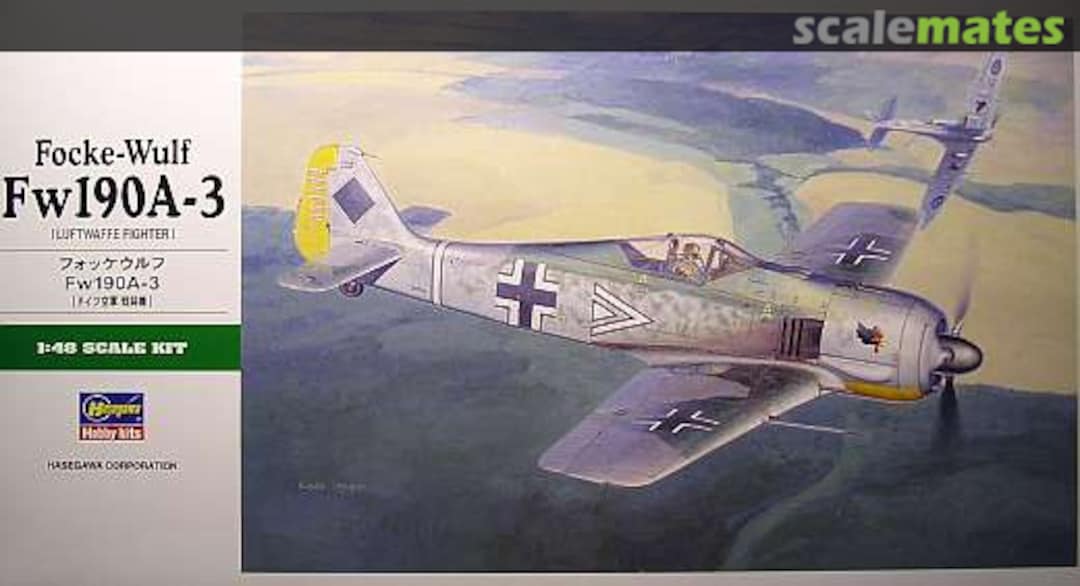 Boxart Focke-Wulf Fw190A-3 09090 Hasegawa