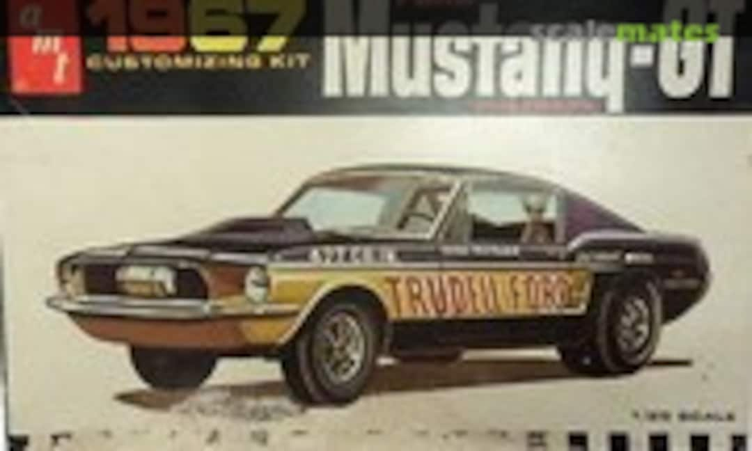 1:25 1967 Ford Mustang-GT Fastback (AMT 6168)