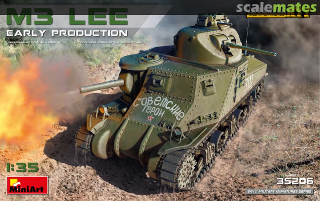 Boxart M3 Lee 35206 MiniArt