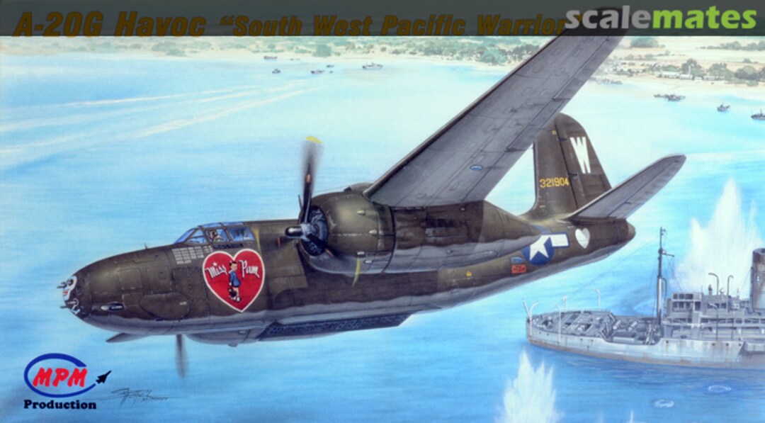 Boxart A-20G Havoc "South West Pacific Warrior" 72539 MPM Production