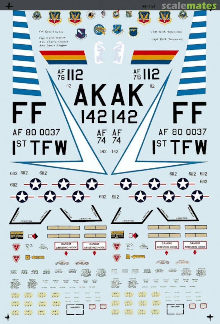 Boxart F-15A Eagles 48-0152 SuperScale International