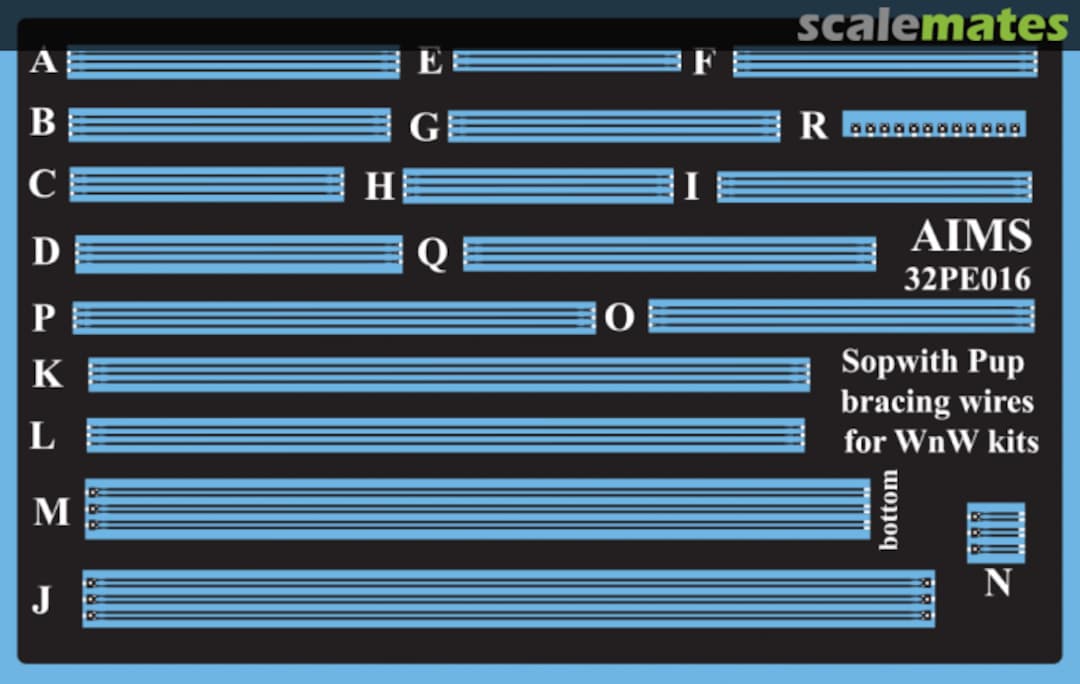 Boxart Sopwith Pup bracing wires 32PE016 AIMS