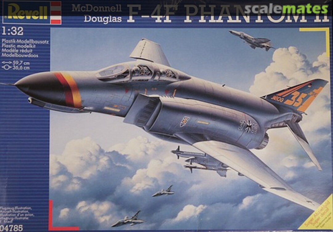 Boxart McDonnell Douglas F-4F Phantom II 04785 Revell